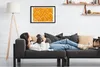 Bild 60x40 MDF-Rahmen, Wandkunst Orangenscheiben Produktbild-Vorschau 2