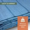 Vorzeltteppich hellblau 300x500 cm [300g/m² PP] wetterfest Produktbild-Vorschau 8