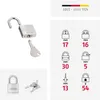 Abus Titalium Ketten 64ti/30 30mm Produktbild-Vorschau 12