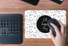 MuchoWow® Mauspad Mousepad Zitate - Text - Oh happy day - Produktbild-Vorschau 4