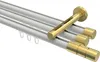 Interdeco Innenlaufstange / Gardinenstange mit Innenlauf Produktbild-Vorschau 1