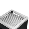 2 in 1 Standaschenbecher mit Mülleimer, Stahl, 60cm, 35L, Produktbild-Vorschau 2