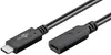 goobay 61038 USB C Verlängerung 1m USB 3.2 Gen 2 / USBC Produktbild-Vorschau 8