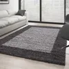 Teppich Wohnzimmer Hochflor Modern Design Langflor Shaggy Produktbild-Vorschau 1