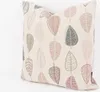 Kissenhülle Scandi Retro Leaves  natur rosa div. Größen Produktbild-Vorschau 1