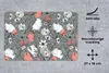 MuchoWow® Mauspad Mousepad Mohn - Skizze - Vintage 27x18 cm Produktbild-Vorschau 3