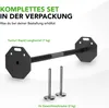 Tunturi Rapid verstellbare Langhantel – 11-kg-Langhantel – Produktbild-Vorschau 3