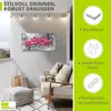 ARTland Wandbild Alu für Innen & Outdoor rosa Orchideen auf Produktbild-Vorschau 3