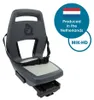 Qibbel bagażnik na tylne siedzenie Junior 6+ mik-hd szary Podgląd zdjęcia produktu 1