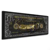 Leinwandbild Wandbild Dollar Motivation Sportwagen Produktbild-Vorschau 1