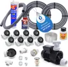 Bausatz Whirlpool Set Pumpe Lüftregler Schlauch Produktbild-Vorschau 1