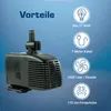Wasserpumpe 12 V – 1000 L/H | 17 Watt | 7m Kabel | 170 cm Produktbild-Vorschau 2