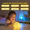 Nachtlicht Kinder,7 Farben,Silikon Stilllicht Dimmbar Produktbild-Vorschau 7