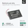 CELLONIC Batteria compatibile con Logitech Harmony 950, Anteprima dell’immagine prodotto 2