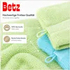 Betz 10 sztuk rękawiczek do mycia 16x21 cm PALERMO 100% Podgląd zdjęcia produktu 4
