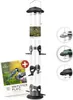 Futtersäule für Samen, Körner & Kerne 52cm, Schwarz Produktbild-Vorschau 1