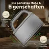 EDELFELD [Das Original] – Teigkarte aus Edelstahl 15cm – Produktbild-Vorschau 4