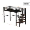okwish Patrová postel 90x200 Kovová postel s integrovaným Náhled obrázku produktu 6
