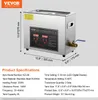 Ultraschallreiniger, Edelstahl, beheizte Produktbild-Vorschau 2
