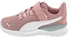 A side view of a single pink Puma sports shoe for girls. Produktbild-Vorschau
