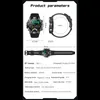 Product parameters for a smartwatch, including dimensions and technical specifications. Podgląd zdjęcia produktu