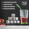 bremermann Eiswürfel Set 10tlg. // 8x Edelstahl-Eiswürfel, Produktbild-Vorschau 3