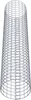 Gabionensäule rund 32  cm Durchmesser, 160  cm Höhe, Produktbild-Vorschau 6