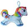 6 Stück  TE-Trend Plüsch Einhorn Regenbogen Plüschanhänger Produktbild-Vorschau 3