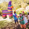Relaxdays Pinata Esel, zum Aufhängen, Kinder, Mädchen, Produktbild-Vorschau 2