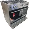 Gasline Gas-Standherd 90cm GAG90GOINX Edelstahl Matt mit Produktbild-Vorschau 2