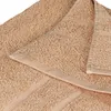 Premium Frottee Saunatuch 80x200 cm in hellbraun von Produktbild-Vorschau 4