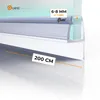 QUEST Uszczelka prysznicowa boczna 200 cm przeźroczysta, 2 Podgląd zdjęcia produktu 7