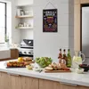 Spruchtafel Grillen H32cm Metallschild Grillregeln Garten Produktbild-Vorschau 3