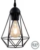 Lampadario vintage, adatto per lampadina E27 non inclusa Anteprima dell’immagine prodotto 1