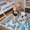 KiddyMoon 200/6cm Detské lopty na hranie vo vani Detské Náhľad obrázku produktu 4