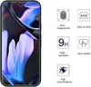A product image showing a phone screen protector with feature icons. Produktbild-Vorschau