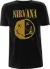 Nirvana Tričko Spliced Happy Face Black L Náhled obrázku produktu 1