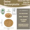 LS-LebenStil Servierplatte Drehteller Bambus 35cm Produktbild-Vorschau 2