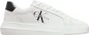 A white Calvin Klein sneaker with black accents. Podgląd zdjęcia produktu