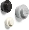 LEGO Garderobenhaken-Set WALL HANGER SET weiß/schwarz/grau Produktbild-Vorschau 3