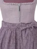 Dirndl Penzing 65cm Länge mauve 40 Produktbild-Vorschau 2