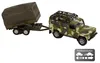 Vojenský Land Rover Defender 14,5cm s prívesom Náhľad obrázku produktu 4