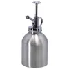 A silver metal plant mister bottle with a pump mechanism. Náhľad obrázku produktu