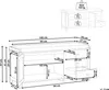 BELIANI Schuhbank Mintgrün MDF Holzwerkstoff u. Polyrattan Produktbild-Vorschau 3