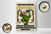 Holzschild Alkohol 12x18 cm staatlich er Biertrinker Produktbild-Vorschau 3