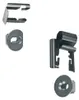 A collection of metal fasteners for an oven rack. Produktbild-Vorschau