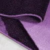 Kurzflor Teppich Wohnzimmer Lila 160x230 Rechteck Ombre Produktbild-Vorschau 5