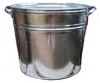 Zinkeimer 32 Liter XXL Rund – Wasserdicht, Verzinkter Produktbild-Vorschau 1