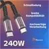 240W USB C Kabel 3m Schnellladekabel PD 5A Datenkabel für Produktbild-Vorschau 2