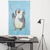 Mr. & Mrs. Panda Wandbild Pinguin Duschen - Eisblau - Produktbild-Vorschau 4